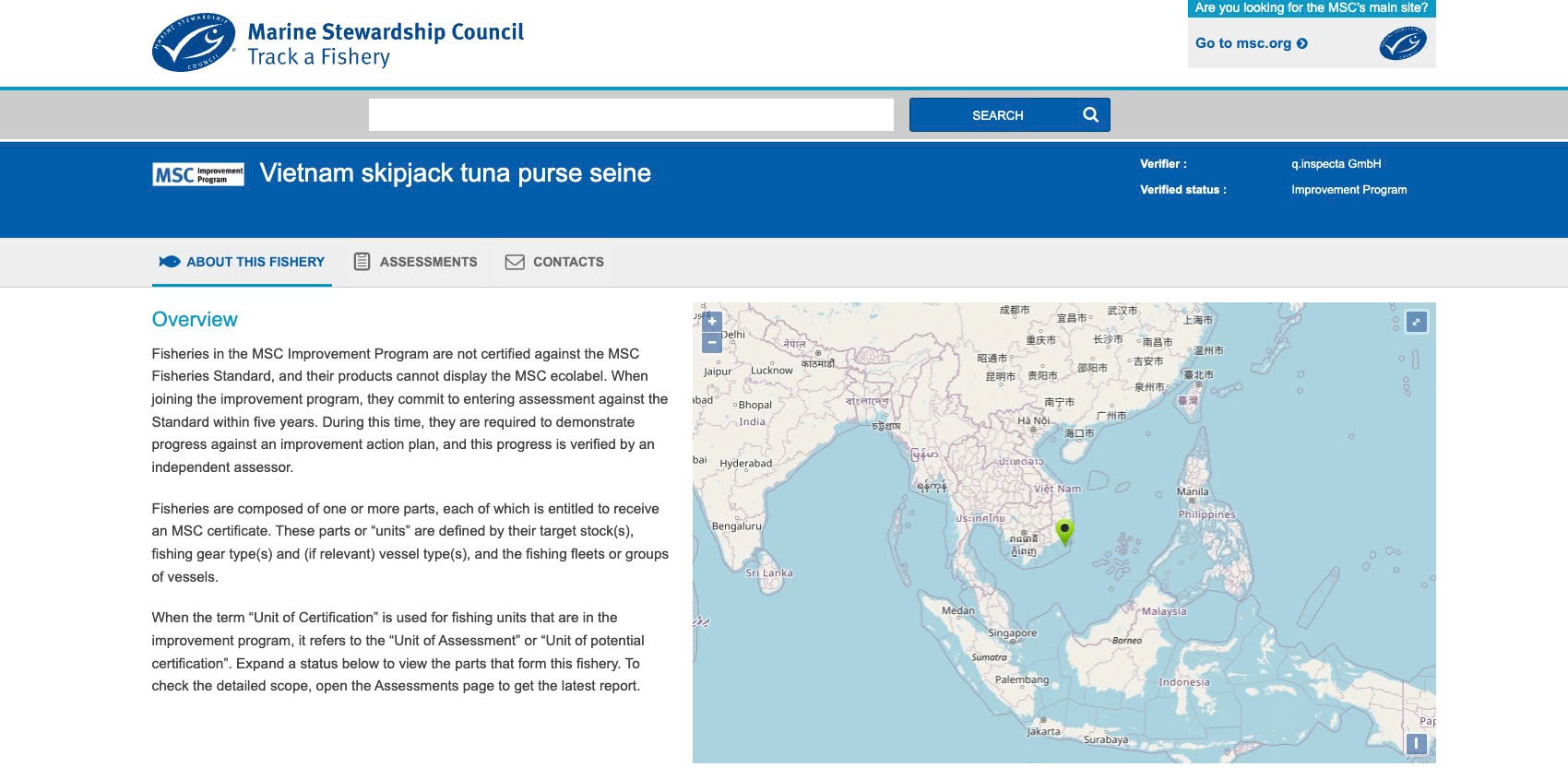 Image to illustrate the article: Vietnam Skipjack Tuna Fishery Joins MSC Improvement Program