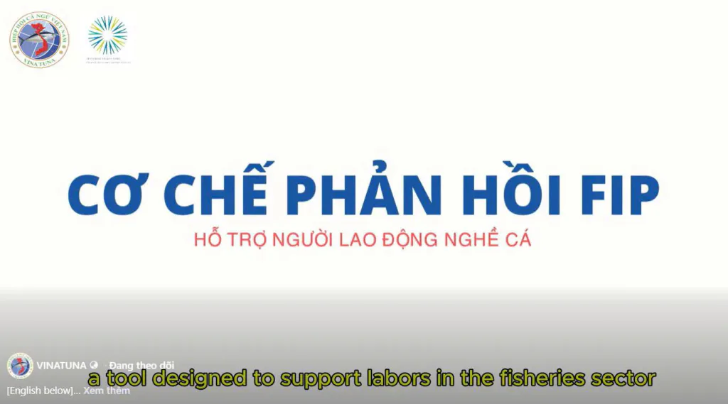 GRIEVANCE MECHANISM IN VIETNAM TUNA FISHERIES FIP